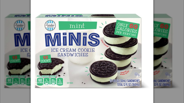Sundae Shoppe Mini Ice Cream Cookie Sandwiches