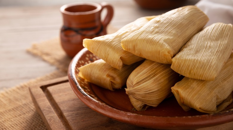 plate of tamales