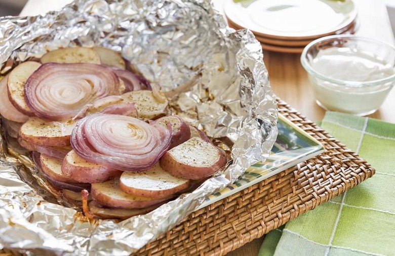 Grilled Scalloped Potatoes 
