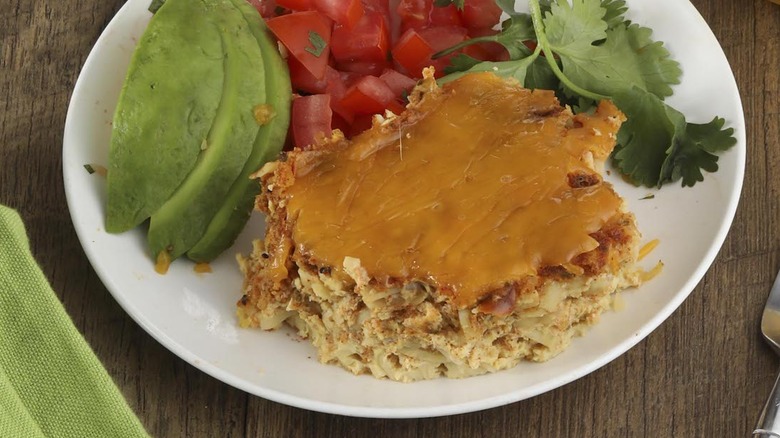 Breakfast Mexican Egg Casserole
