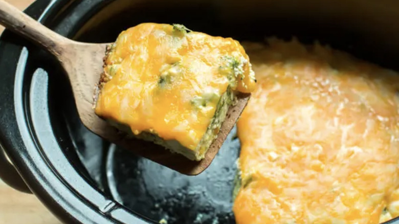 Crustless Broccoli Cheese Quiche
