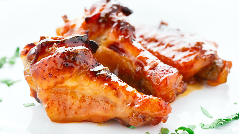 Honey Garlic Chicken Wings