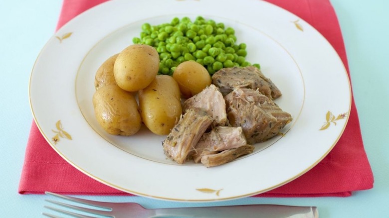 Pork Ribs and Potatoes
