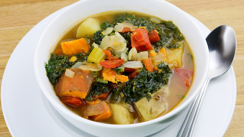 Sweet Potato Kale Soup