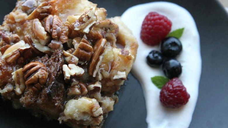 White Chocolate Chip Bread Pudding