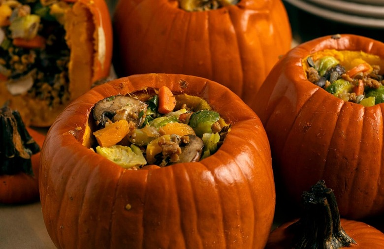 Stuffed Mini Pumpkins 