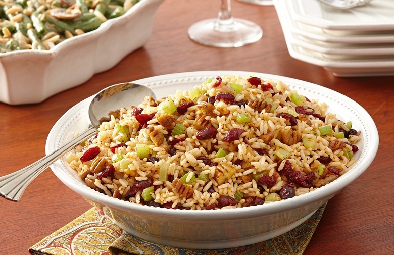 Gluten-Free Rice Stuffing With Cranberries and Pecans