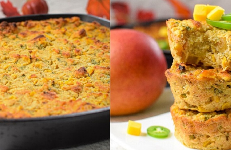 Mango Jalapeno Cornbread Stuffing