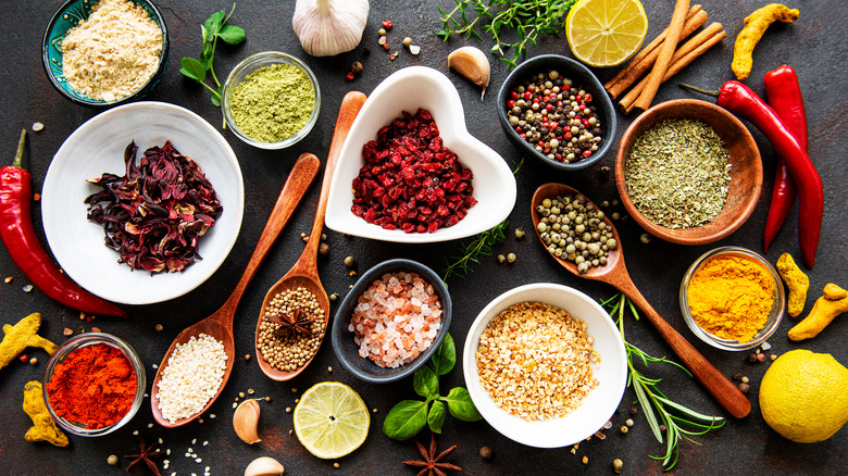 Bounty of seasonings