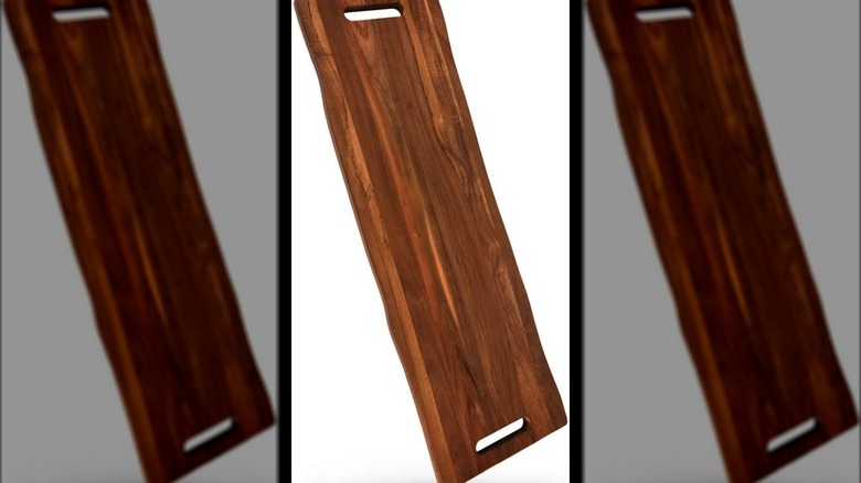 Wooden cheese board