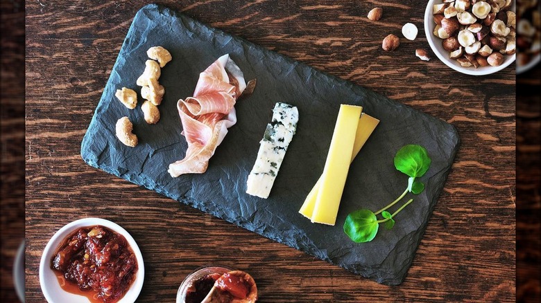 Slate cheese board