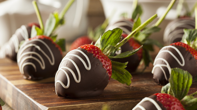 Chocolate-covered strawberries