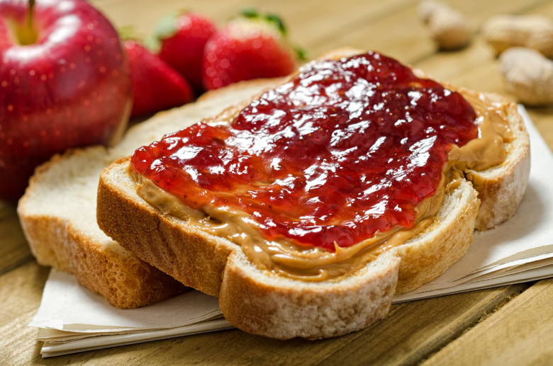 PB&J sandwich recipe