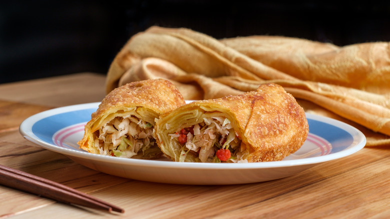 Fried egg rolls