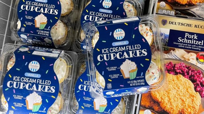 Aldi Sundae Shoppe brand ice cream