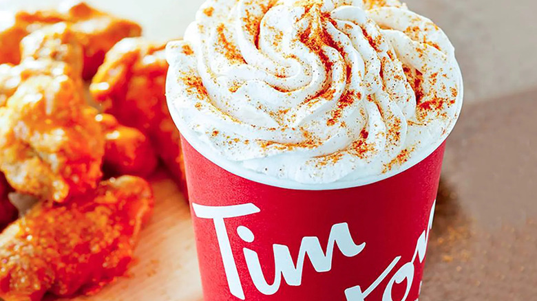 Tim Horton's Buffalo Latte.