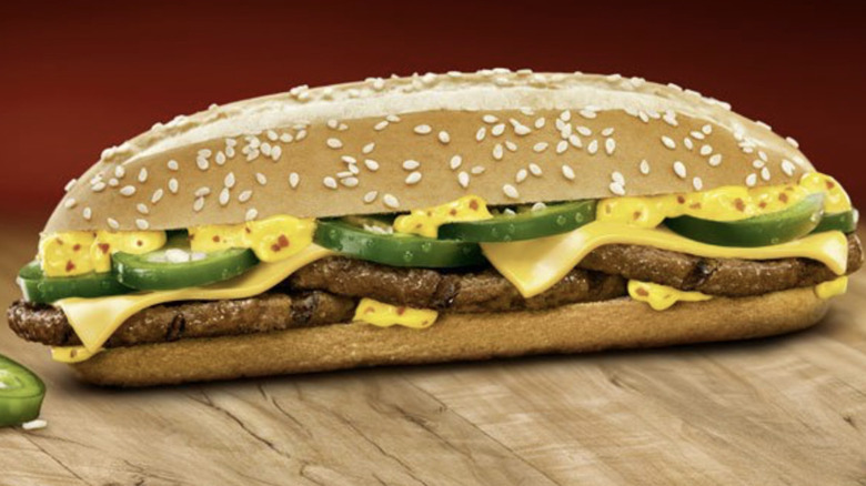 Burger King Extra Long Chili Cheese