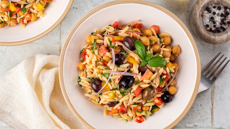 orzo pasta salad 