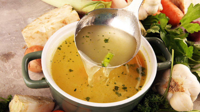 Homemade soup