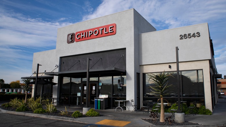 Chipotle storefront daytime