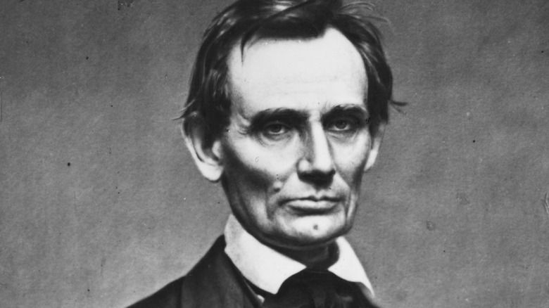 Abraham Lincoln portrait standing