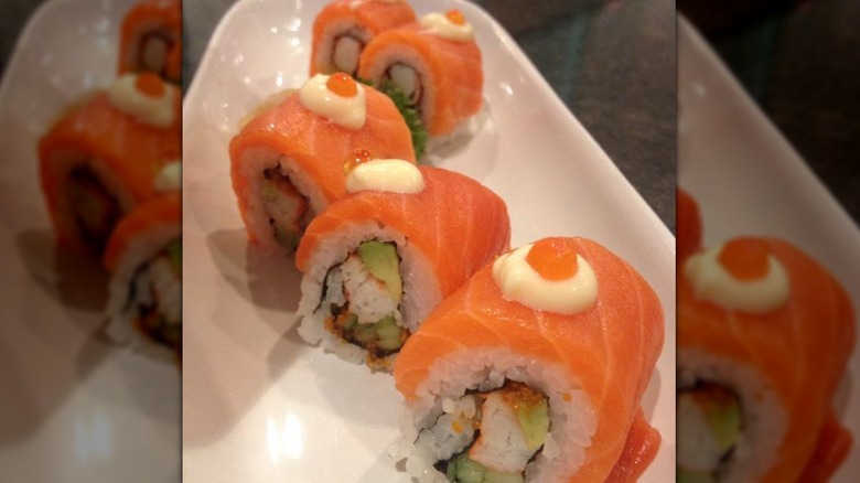 Alaska sushi rolls