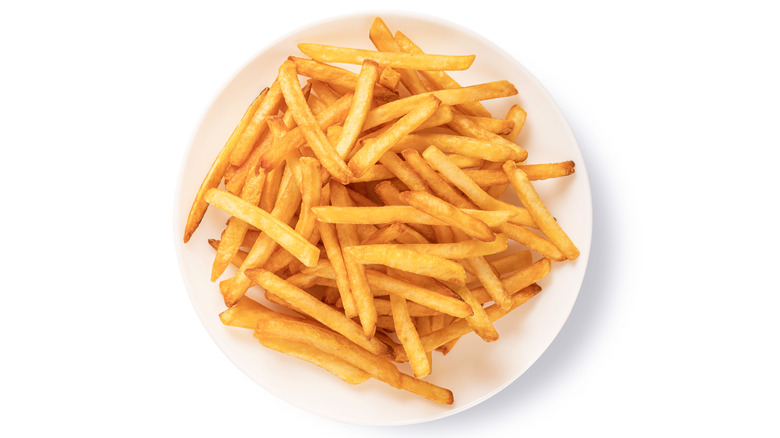 French fries on plate