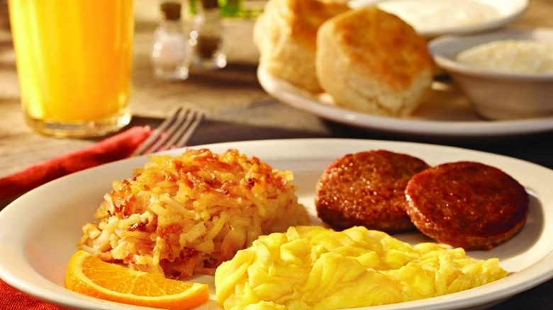 Cracker Barrel breakfast