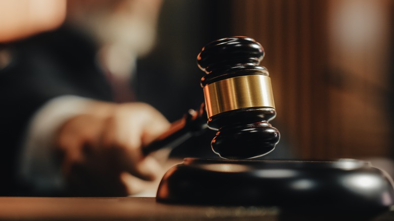 gavel pounding 