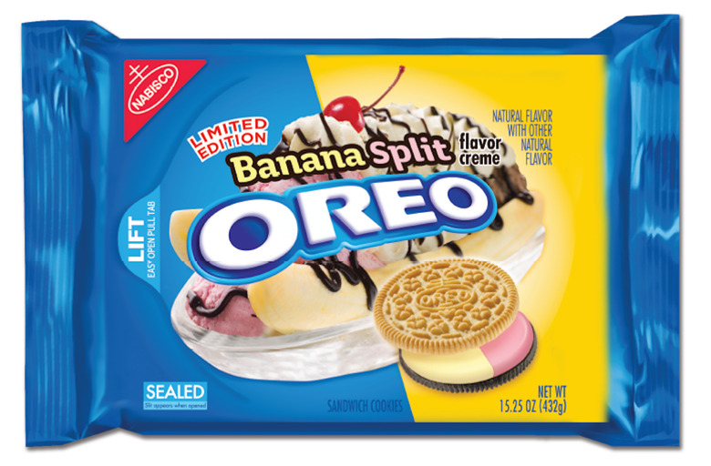 Banana Split Oreos