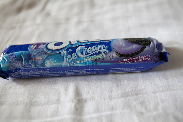 Blueberry Ice Cream Oreos