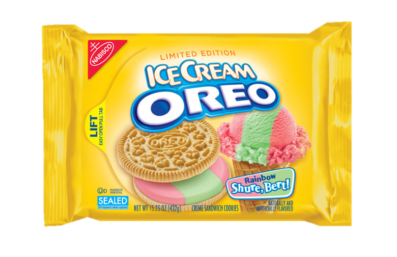 Ice Cream Rainbow "Shure, Bert!" Oreos