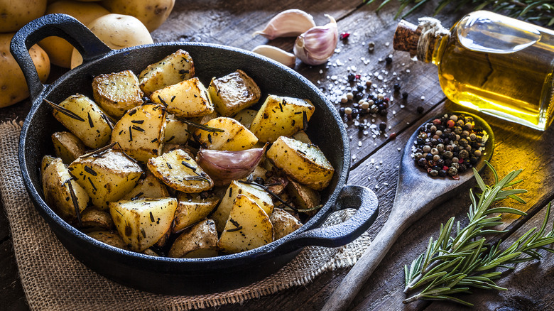 Roasted potatoes