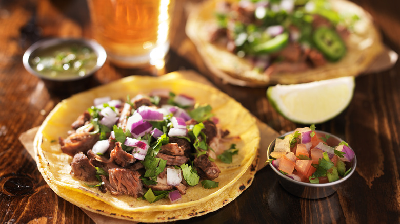 tacos and beer