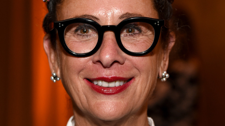 Chef Nancy Silverton at an event