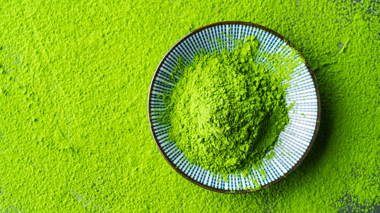 Organic matcha powder