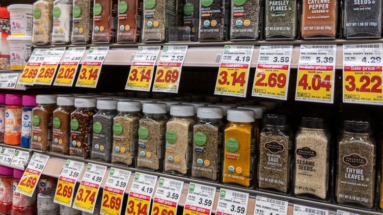 Kroger brand spices