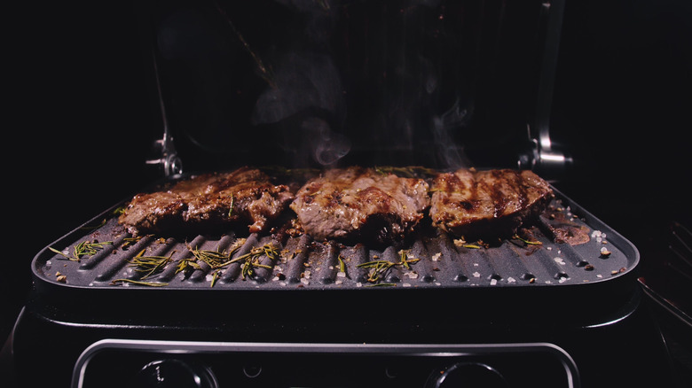Roasting beef in oven