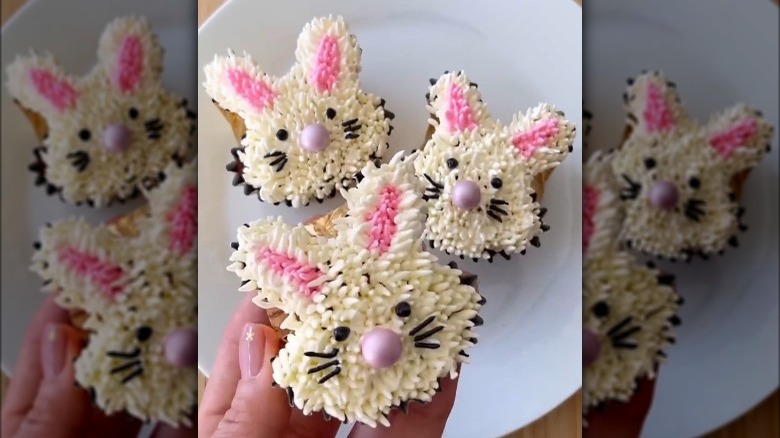 Bunny cupcakes by OhCakesWinnie