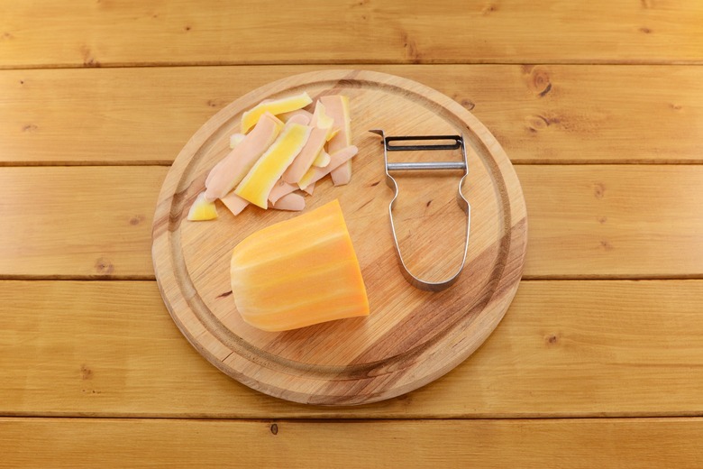 The Easiest Way to Peel Butternut Squash Is in the Microwave