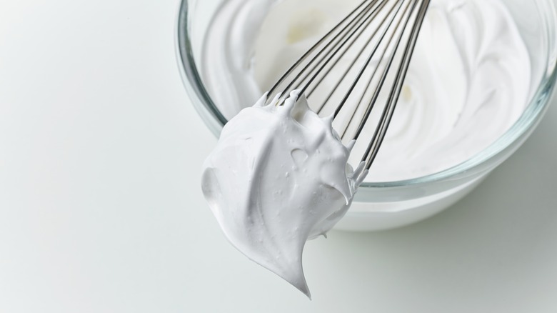 whipped egg whites