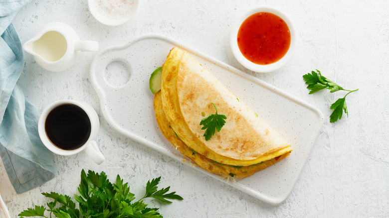 Omelet tortilla 