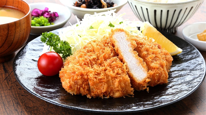 Traditional Japanese katsu 