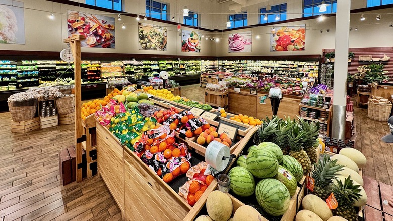 Interior of The Fresh Market