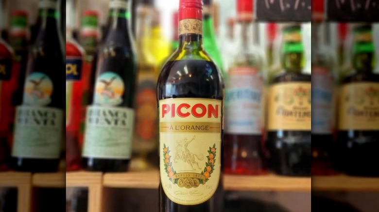 Bottle of Amer Picon liqueur