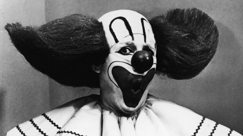 Bozo the Clown making faces