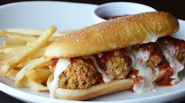 Meatball sandwich