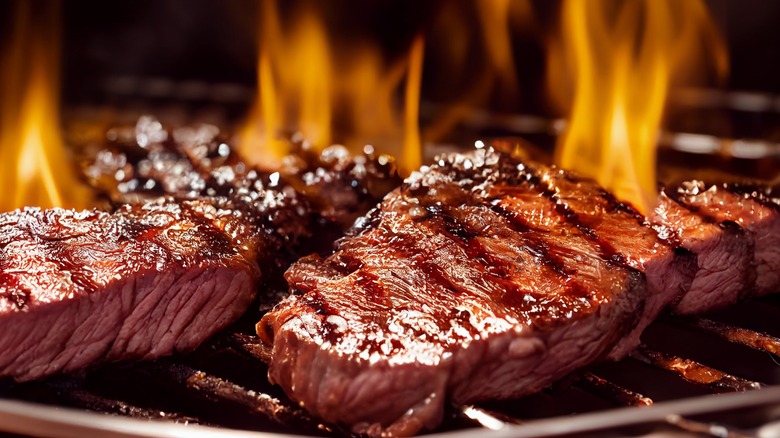 grilling steaks