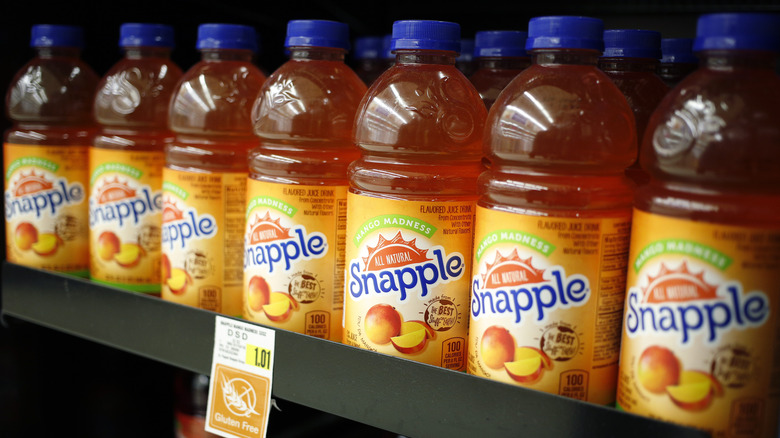 Snapple on display