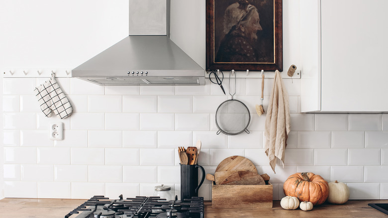 Stove with hood